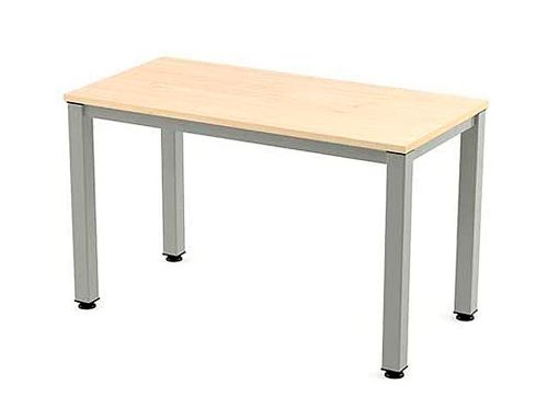 Mesa de escritorio rocada serie executive forma em l direita 160x120 cm acabamento ad01 aluminio/faia , Rocada , 78577 , 8427951991096
